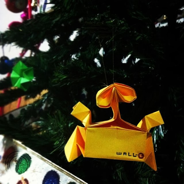 Decora tu arbol de navidad con origami. | Galletita de Jengibre